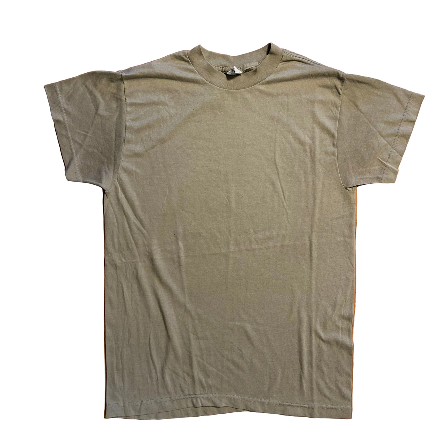 90's Campbellsville Apparel Company Tan Brown Blank Tshirt - Small - 19.5" x 28"