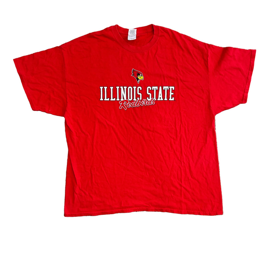 Gildan Heavy Cotton Illinois State Redbirds College University Red Tshirt - XLarge - 24" x 30"