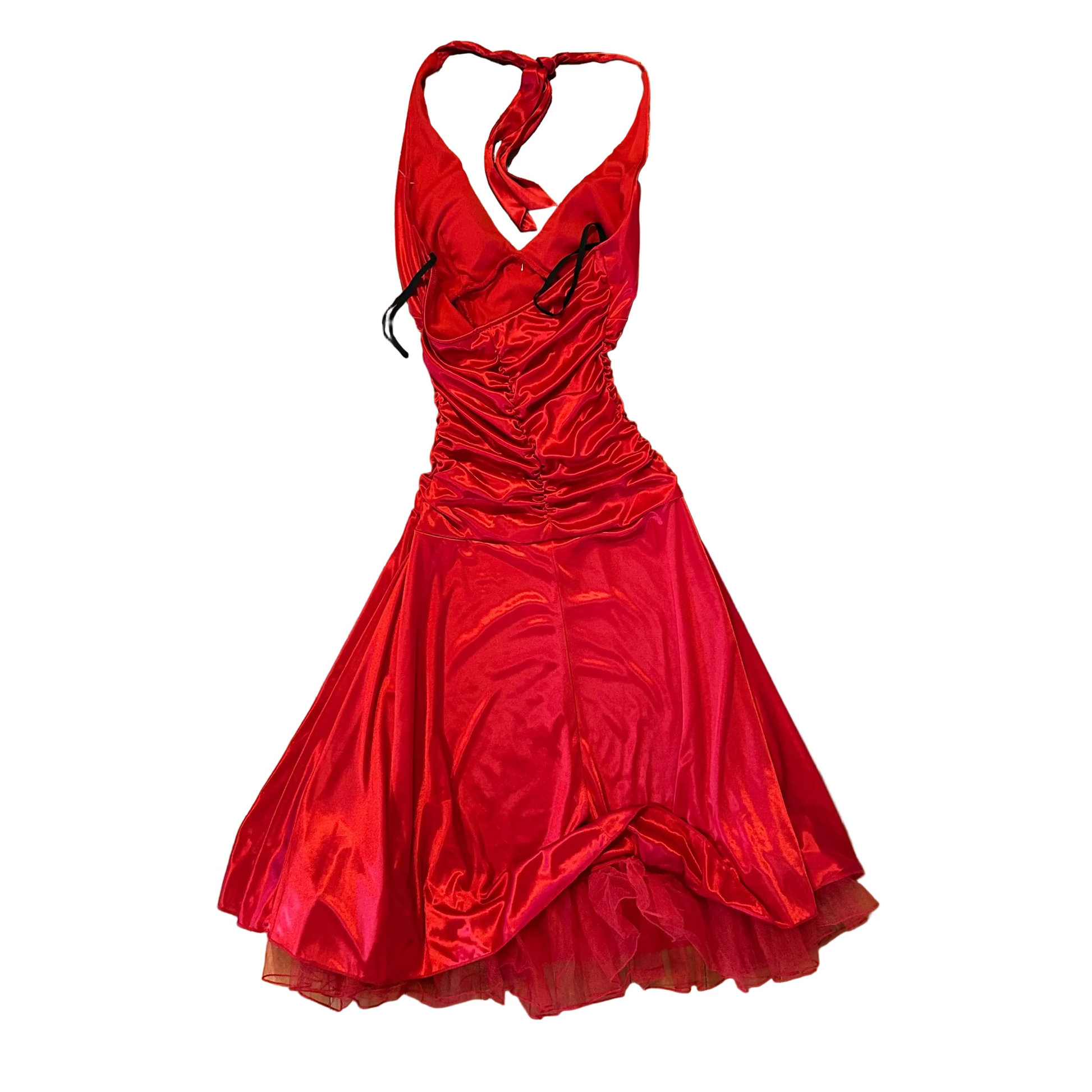 ruby rox dress size 9 black ,gold Color **barely there fabric pull shown in photo Ruby Rox Red Dress -