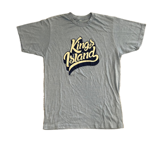 80’s Kings Island Light Blue Tshirt - Small - 18" x 27"