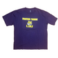 Starter LSU Louisiana State University Fighting Tigers Purple Yellow Cotton College Tshirt - XLarge - 25” x 30”