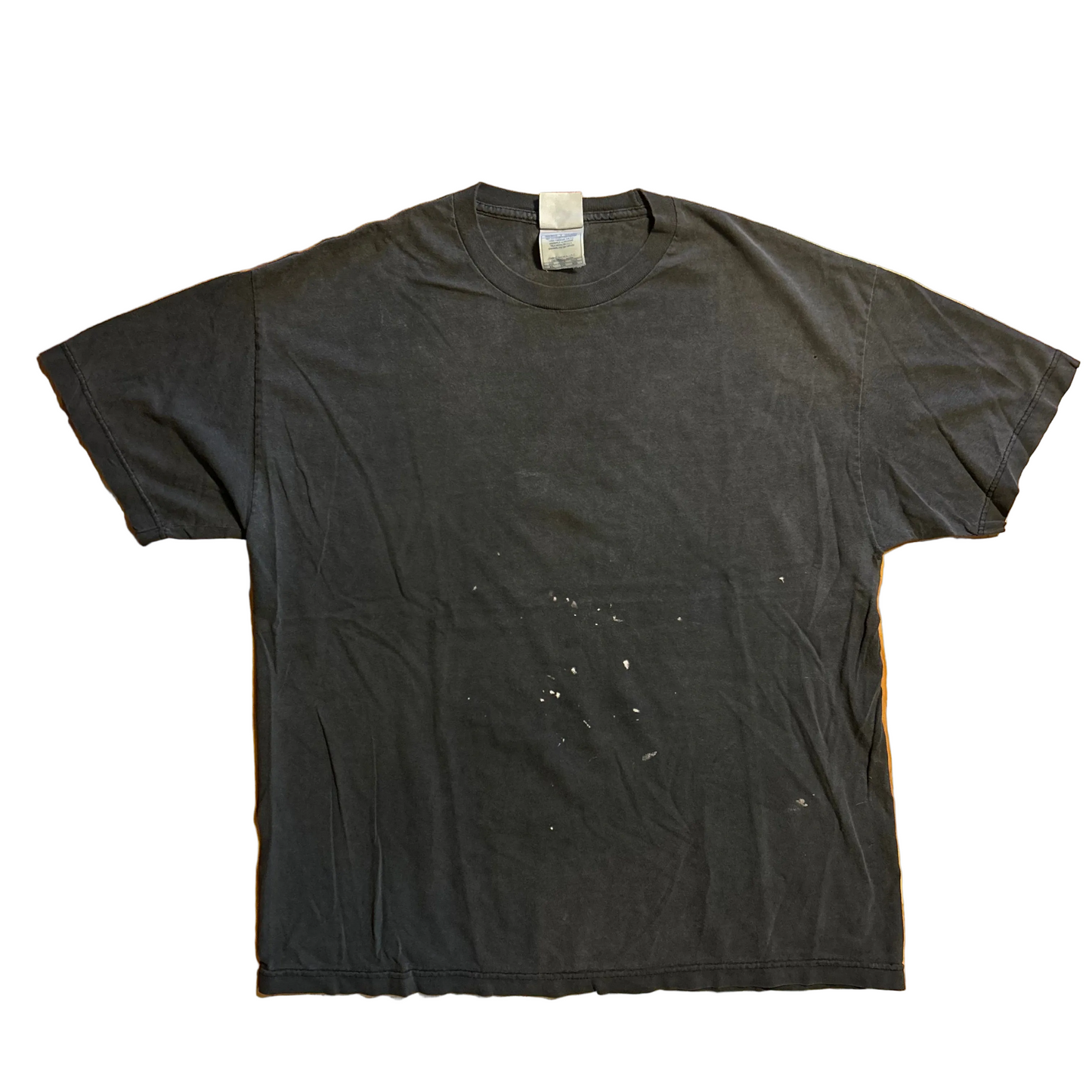 Alstyle Black Faded Blank Tshirt - Large - 23" x 29"