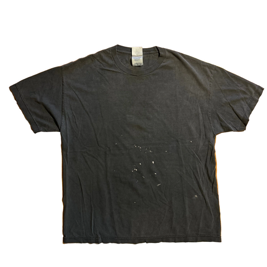 Alstyle Black Faded Blank Tshirt - Large - 23" x 29"