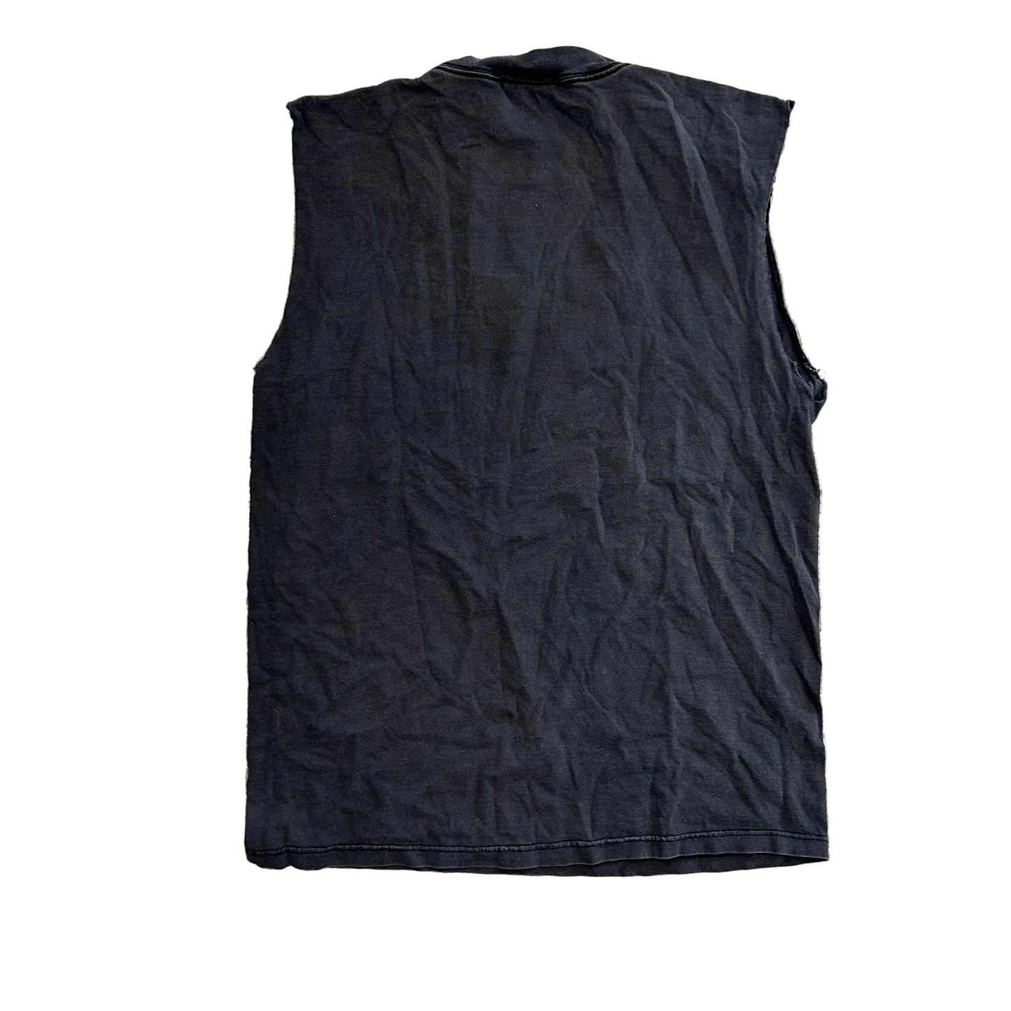 Warner Bros Black Superman Tank Top Shirt - Medium - 20" x 28"