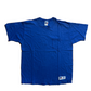 90's Russell Athletic Blue Blank Pocket Tshirt - Large - 22" x 28"