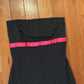 Charlotte Russe Black Polka Dot Dress - Tagged Large - 13.5" x 39"