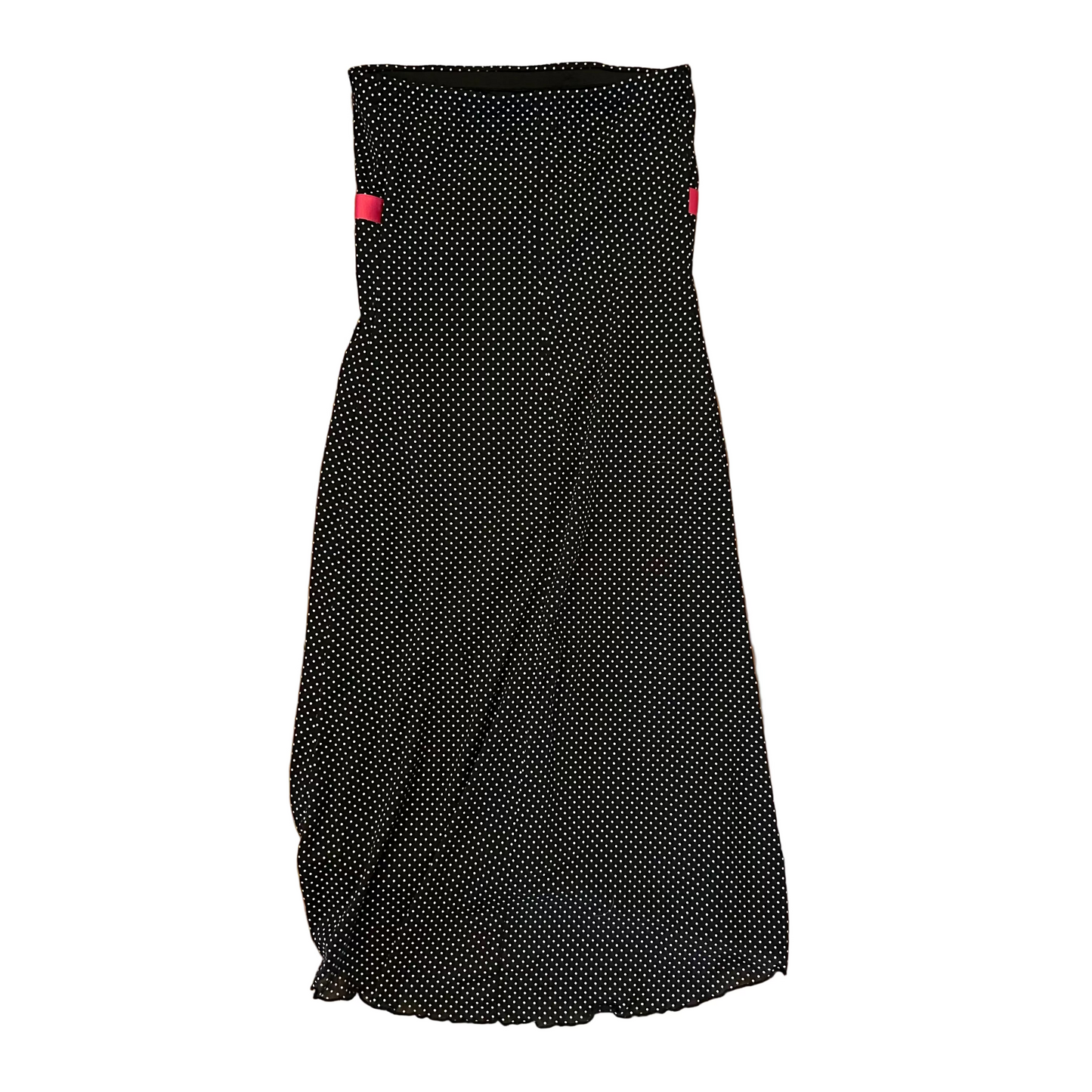 Charlotte Russe Black Polka Dot Dress - Tagged Large