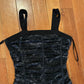 IZ Byer California Black Sparkly Dress - Tagged 14 - 14.5" x 30"