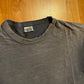 90's Klondike Dry Goods Black Blank Faded Distressed Paper Thin Tshirt - Large - 22" x 28"