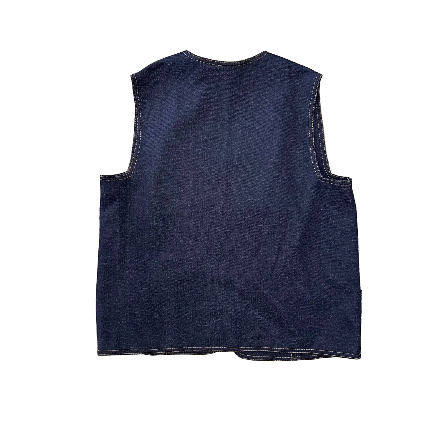 80/90’s Lady Graff Denim Vest - Large - 22" x 26"