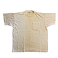 90's BVD White Blank Cotton Selvedge Pocket Tshirt - XLarge - 24.5" x 28"