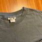 90's Green Grey Blank Selvedge Pocket Tshirt - XLarge - 24" x 29.5"