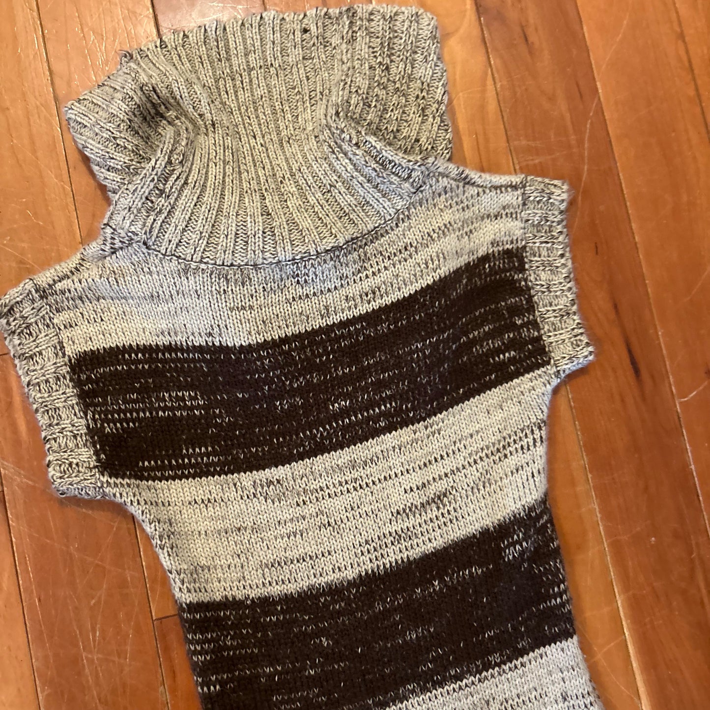Wet Seal Acrylic Knit Turtleneck Dress - Tagged Small - 13" x 33"