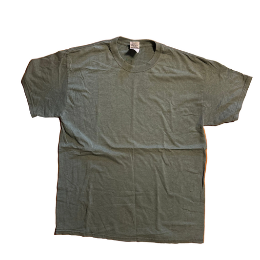 Gildan Heavy Cotton Green Blank Tshirt - Medium - 21.5" x 28"