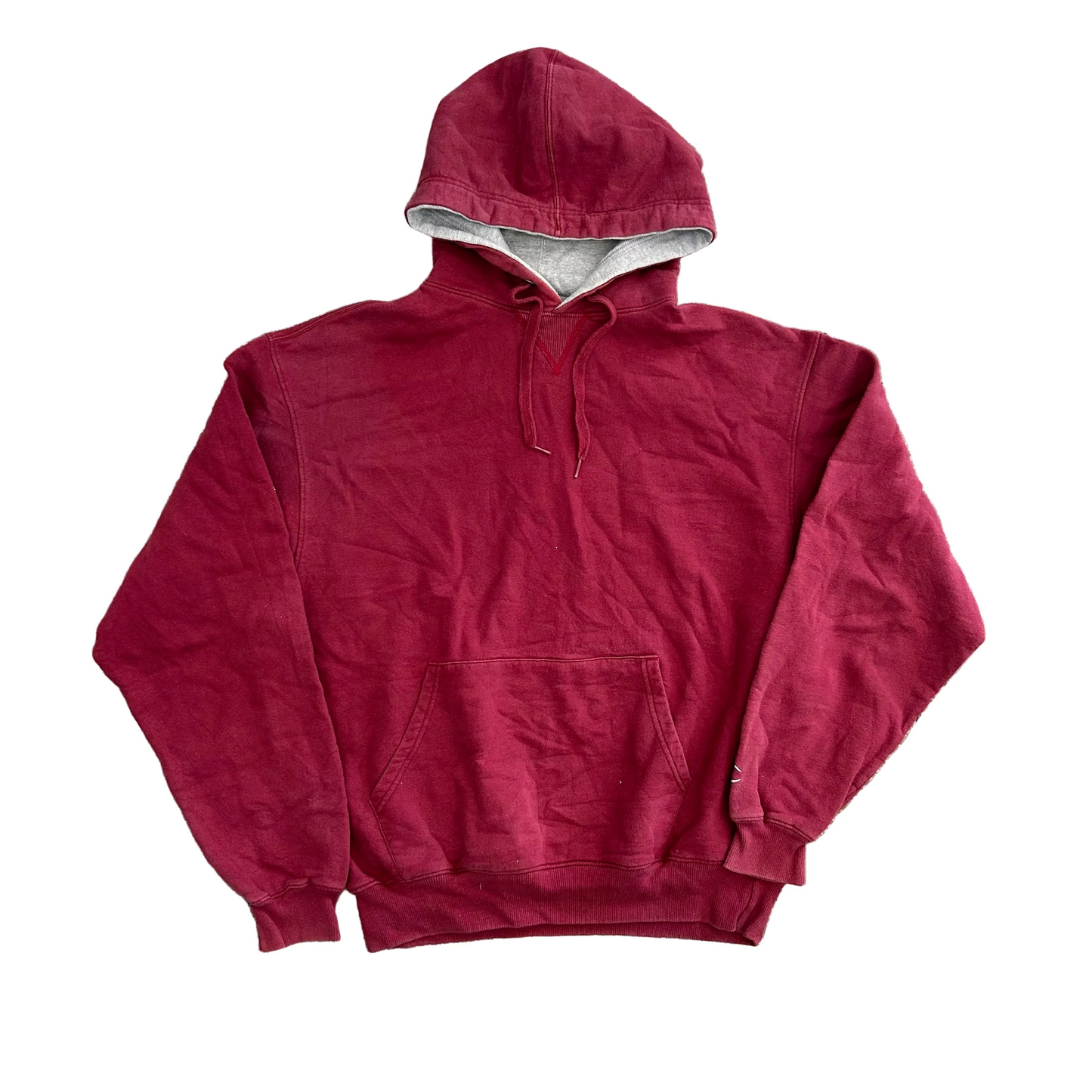 Champion Maroon Red Hoodie Sweatshirt - XLarge - 25" x 27"