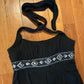 City Triangles Black Dress - Tagged Large - 15.5" x 38"