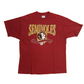 90’s Hanes Beefy Florida State Seminoles University Red Maroon Crimson Cotton Tshirt - Large - 23” x 30”