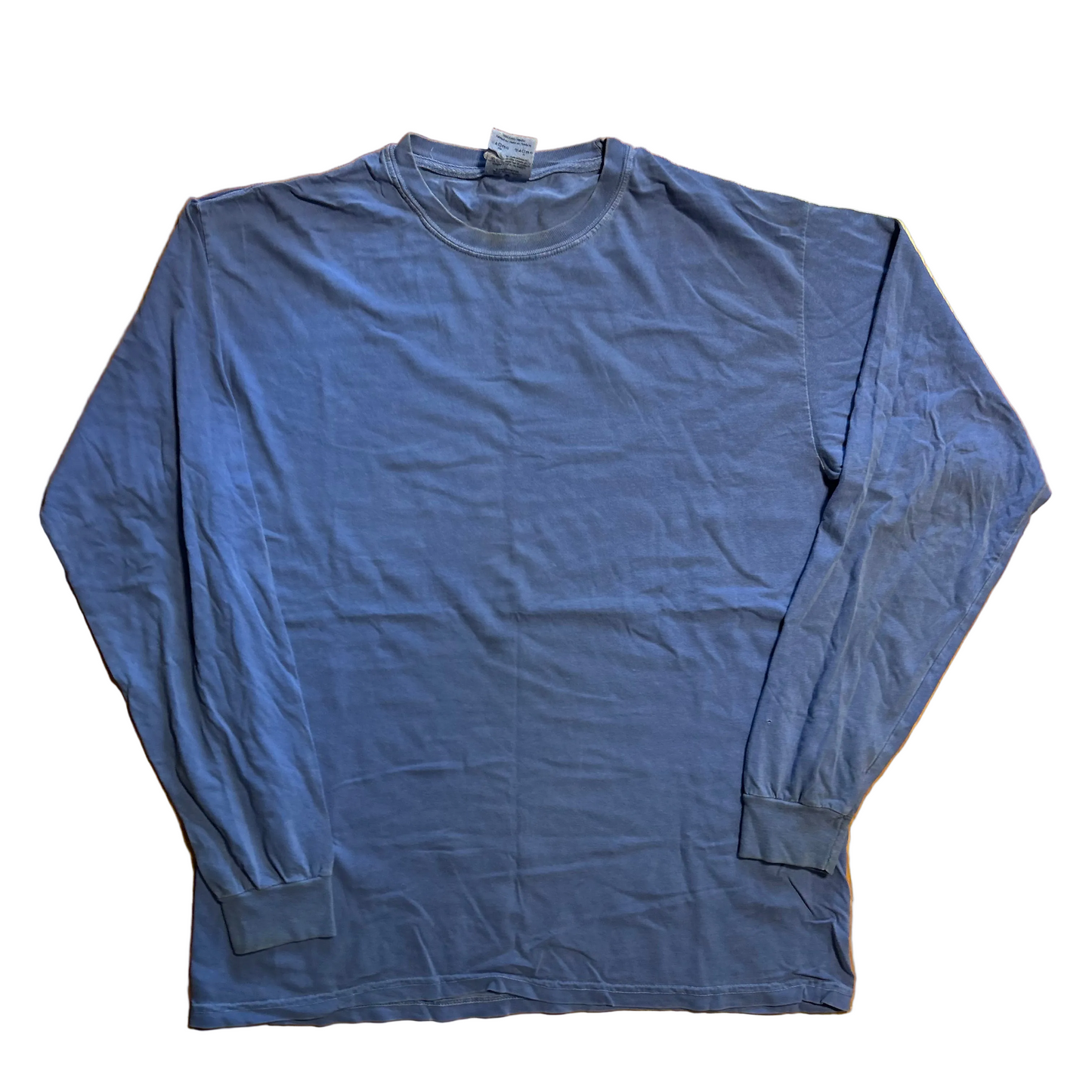 Comfort Colors Light Blue Longsleeve Shirt - Large - 22" x 29"