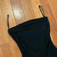 90's Street Code Black Dress - Tagged Medium - 13" x 29"