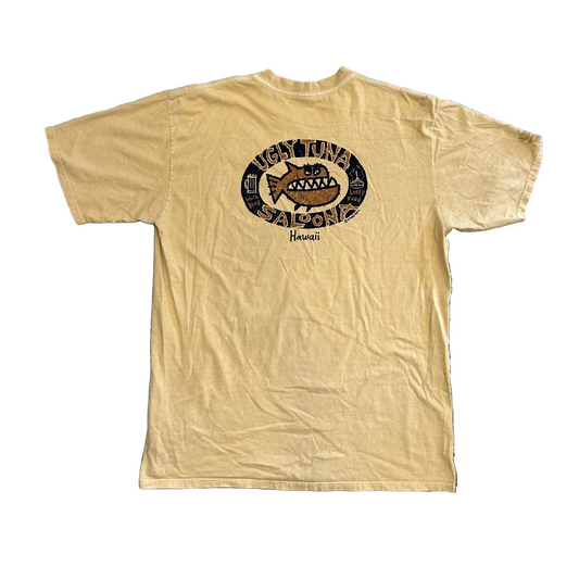 Ugly Tuna Saloona Yellow Orange Tshirt - Large - 23" x 31"