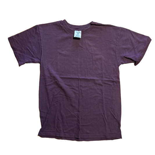 90's College Ware Plum Purple Blank Tshirt - Small - 18.5" x 27.5"