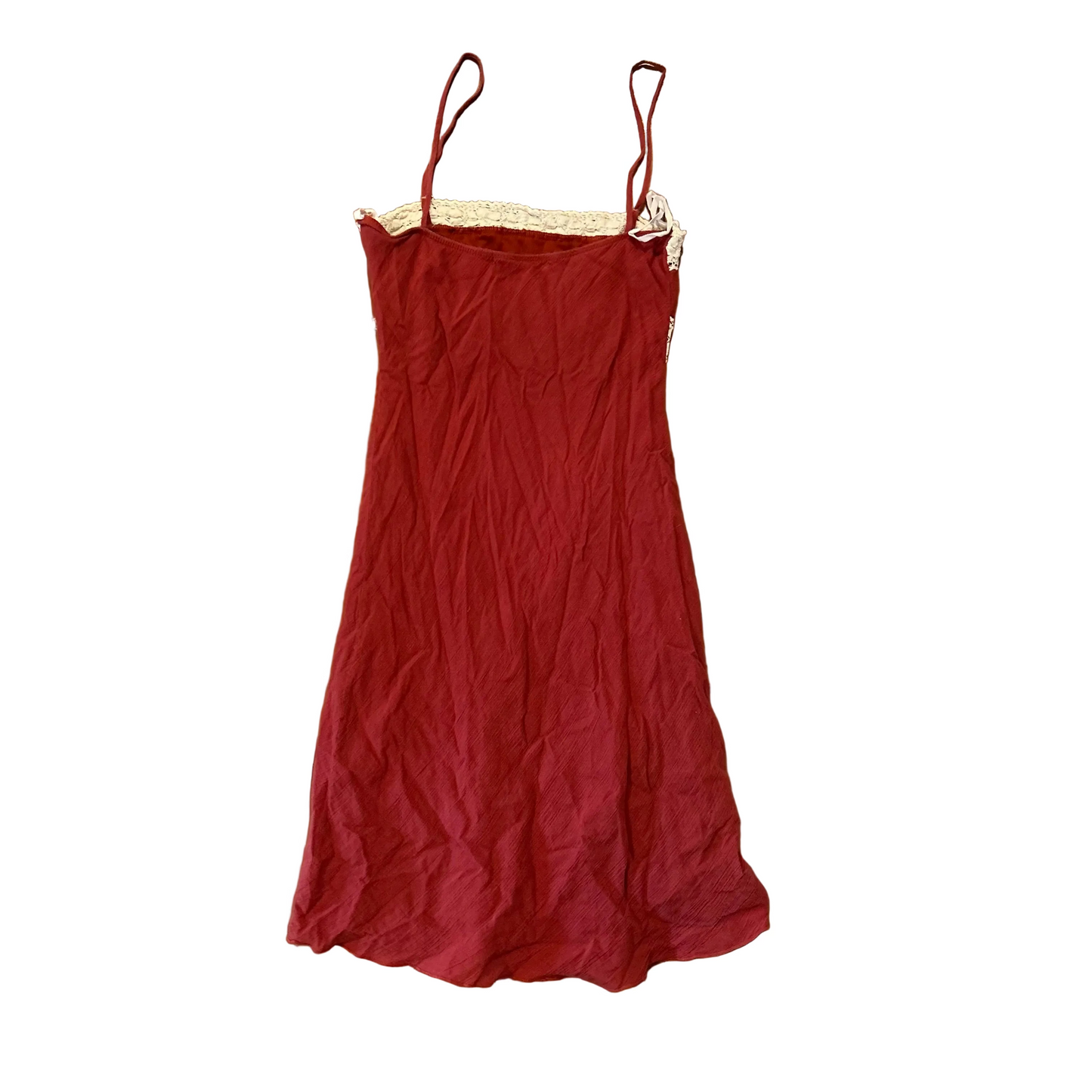 Charlotte Russe Red Dress - Tagged Medium - 14" x 30"