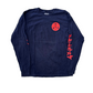 Naruto Shippuden Navy Blue Longsleeve Shirt - Medium - 21.5" x 29"