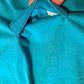 90's BVD Teal Blue Green Selvedge Pocket Blank Tshirt - XLarge - 24.5" x 33"