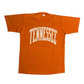 70/80’s Tennessee University Volunteers Vols College Orange 50/50 Cotton Polyester Tshirt - Medium - 20” x 26”