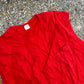 90's FOTL Blank Red Pocket Tanktop Shirt - Small - 18" x 29"
