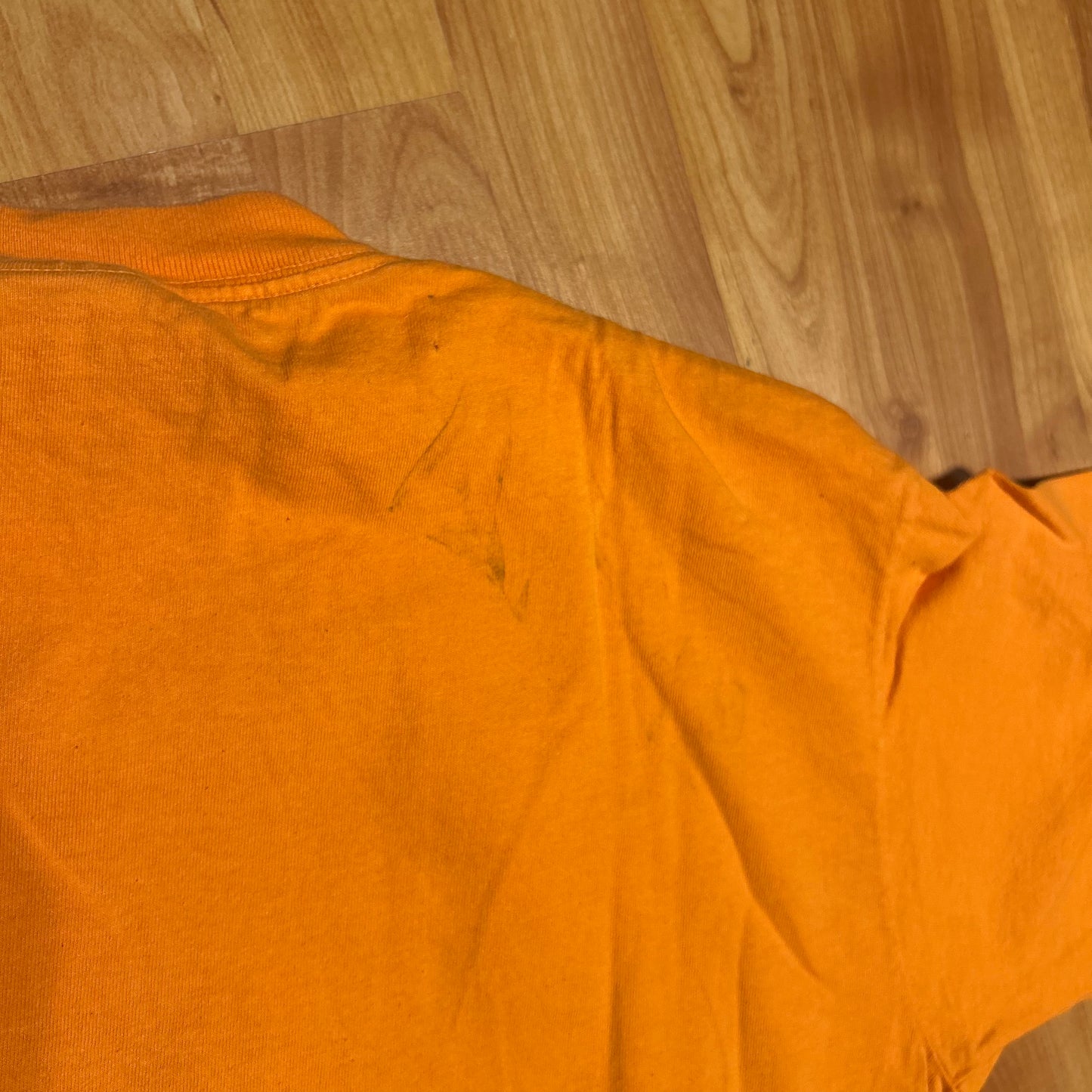 90’s Oneita Tennessee University Volunteers Vols Orange Color Wear Cotton Tshirt - Large - 22” x 31”