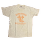 90’s Jerzees Tennessee Volunteers University Distressed Faded White Cotton College Tshirt - Medium - 20.5” x 28”