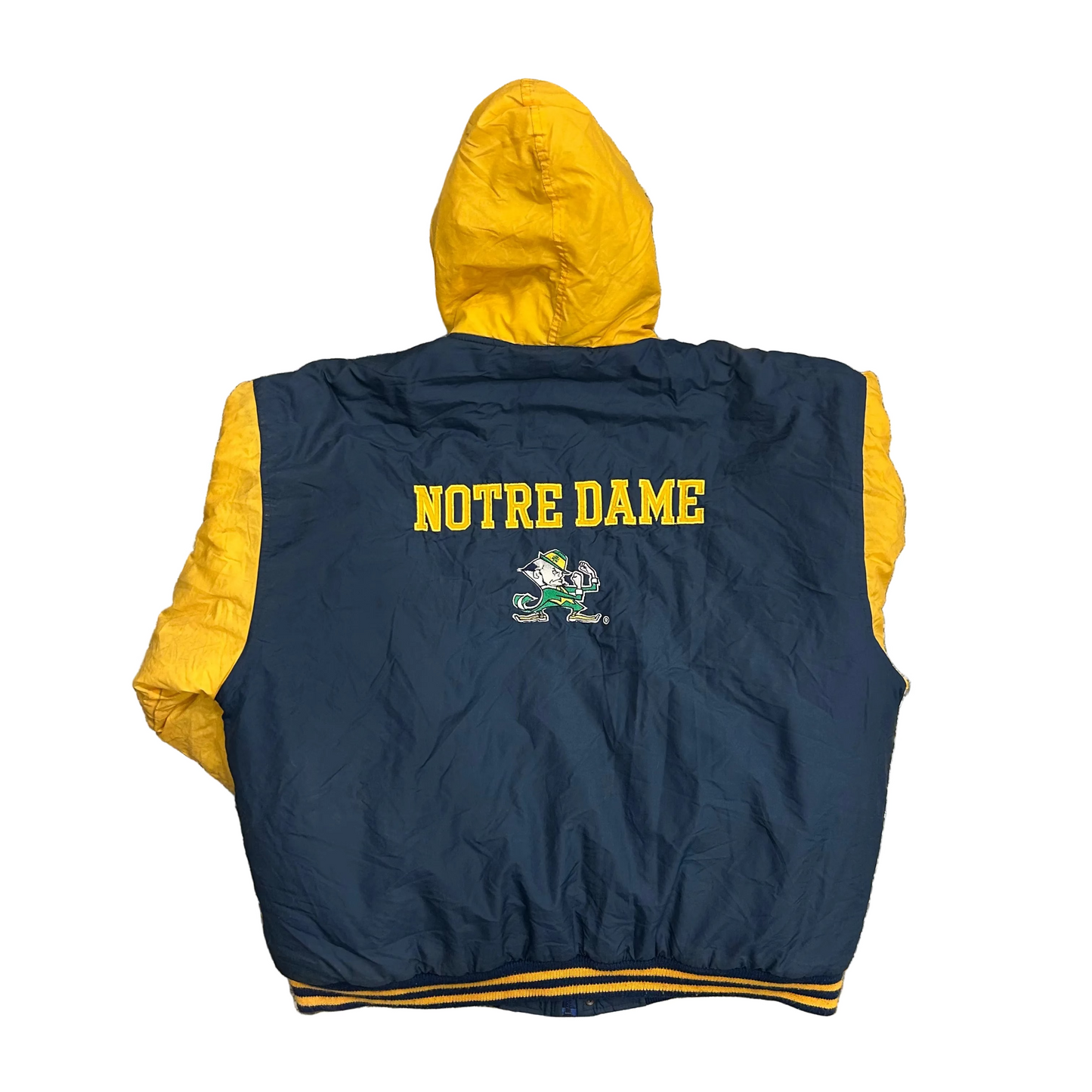 Competitor Notre Dame Fighting Irish Puffer Jacket - XLarge - 29" x 30"