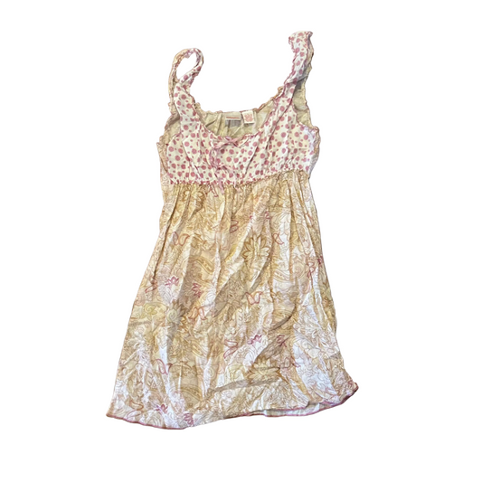 Xhilaration Pink Cotton Dress - Tagged Large - 15" x 28"