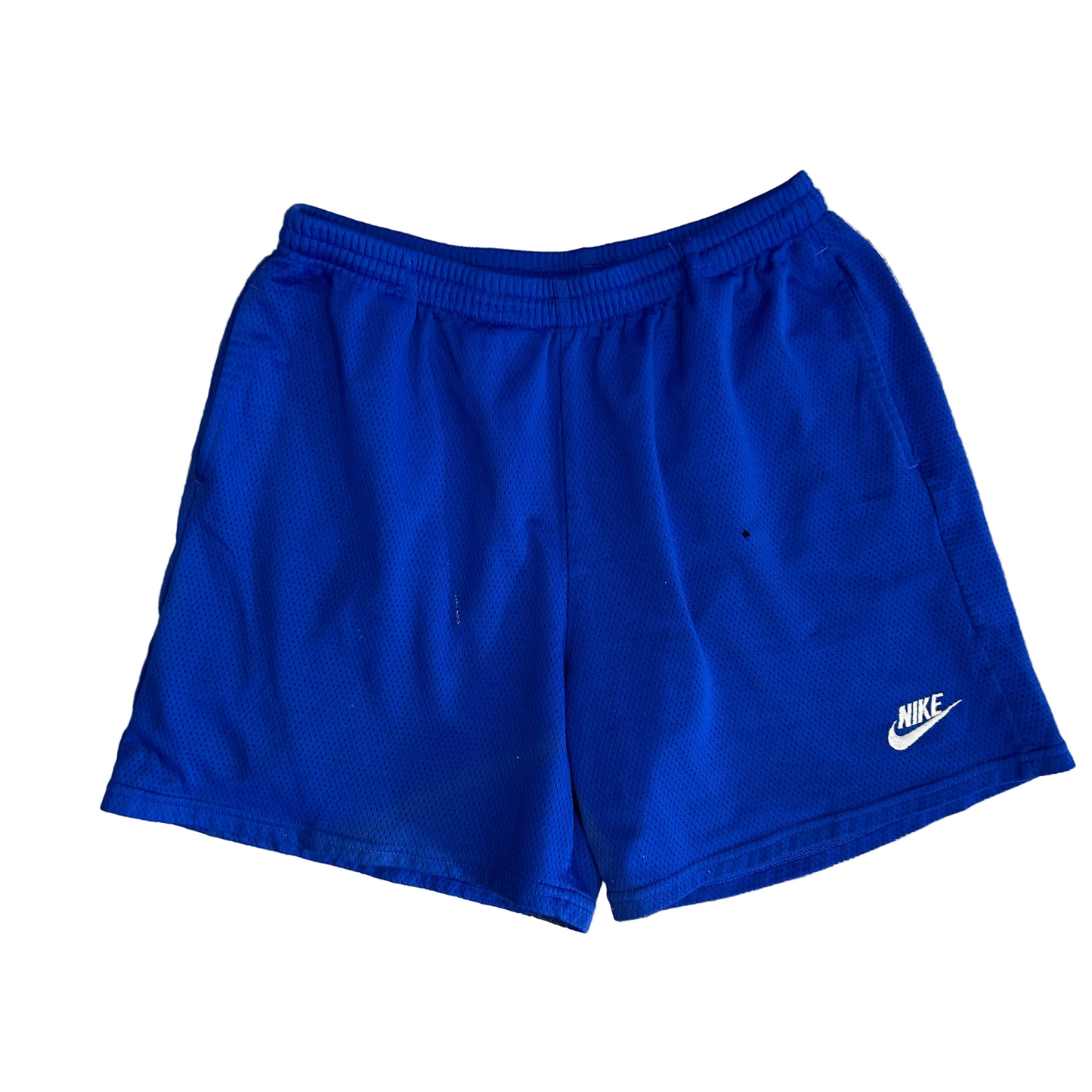 90's Nike Royal Blue Mesh Shorts - 30" x 5.5"