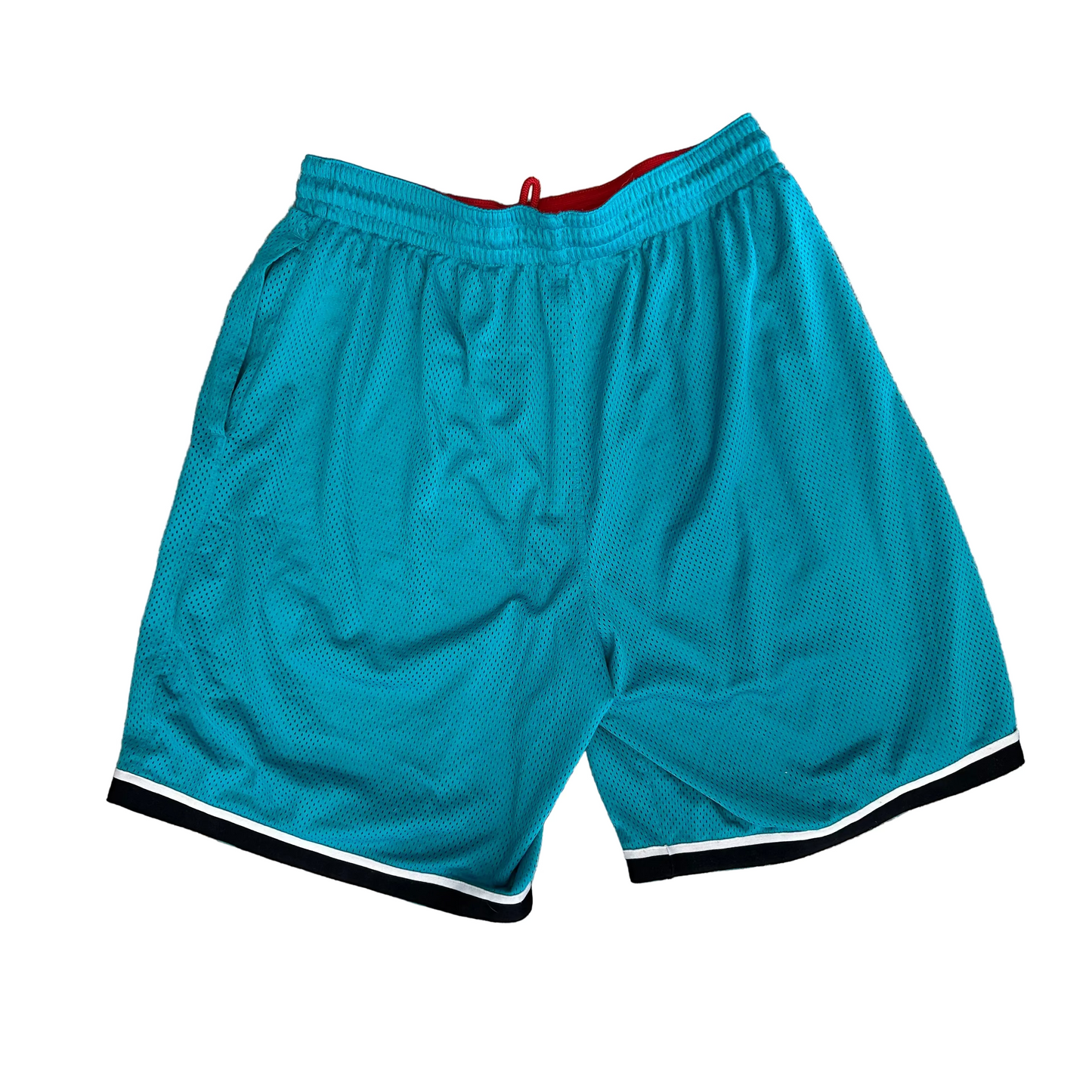 Nike Dri Fit Teal Basketball Mesh Shorts - 32" x 9.5"