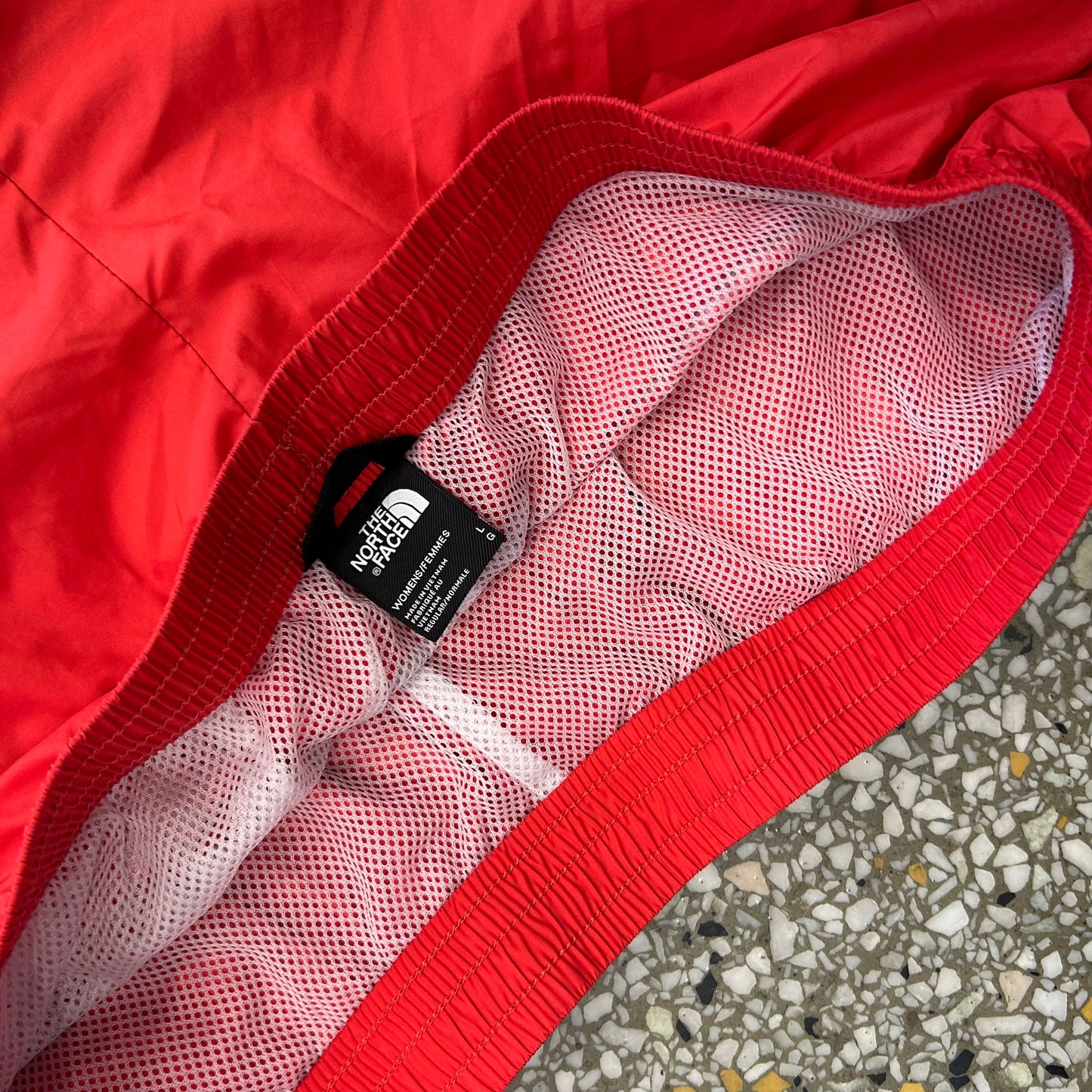 The North Face Red Nylon Shorts - 32" x 5"