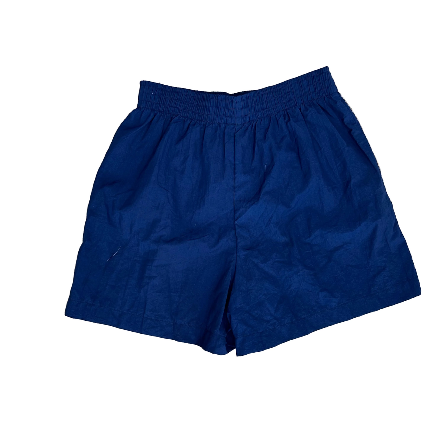 80/90's Pacific Connections Blue Nylon Shorts - 28" x 3.5"