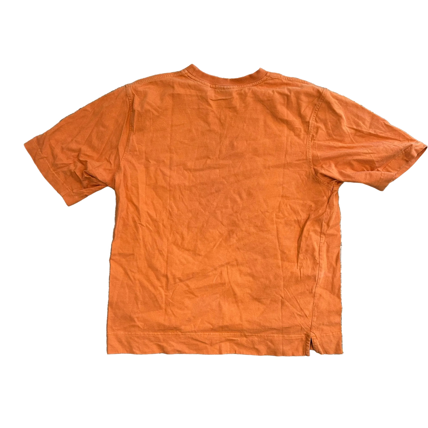 Timberland Orange Cotton Tshirt - Medium - 21" x 26"