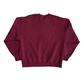 Jerzees Super Sweats Maroon Blank Crewneck Sweatshirt - Large - 22" x 25"