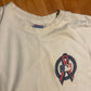 Hanes Heavyweight MLB We Shall Never Forget September 11 2001 9/11 White Cotton Tshirt - Large - 23” x 30”