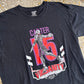 Vince Carter Raptors Vinsanity NBA Black Cotton Tshirt - Large - 22" x 28.5"