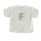 His Eye is on the Sparrow and I know He Watches Me White Tshirt - XLarge - 24" x 30"