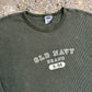90’s Old Navy Cotton Poly Green Painter Longsleeve Thermal Shirt - Large - 23" x 28.5"