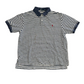 Polo RalPH Lauren Blue Striped Polo Shirt - XLarge - 27" x 30"