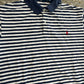 Polo RalPH Lauren Blue Striped Polo Shirt - XLarge - 27" x 30"