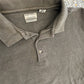 Natural Issue Brown Green Cotton Polo Longsleeve Shirt - XLarge - 28" x 27"