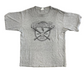 Lee Sport Chicago White Sox Grey Paper Thin Tshirt - Large - 22" x 30"