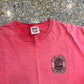 Comfort Colors by Chouinard Clingman’s Dome Smoky Mountains Pink Red Faded Tshirt - Large - 23" x 31.5"
