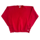 90’s PS Red Blank Crewneck Sweatshirt - XLarge - 24" x 26"